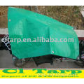 170G PE Tarpaulin with Double light Green Col for Transportation Cover